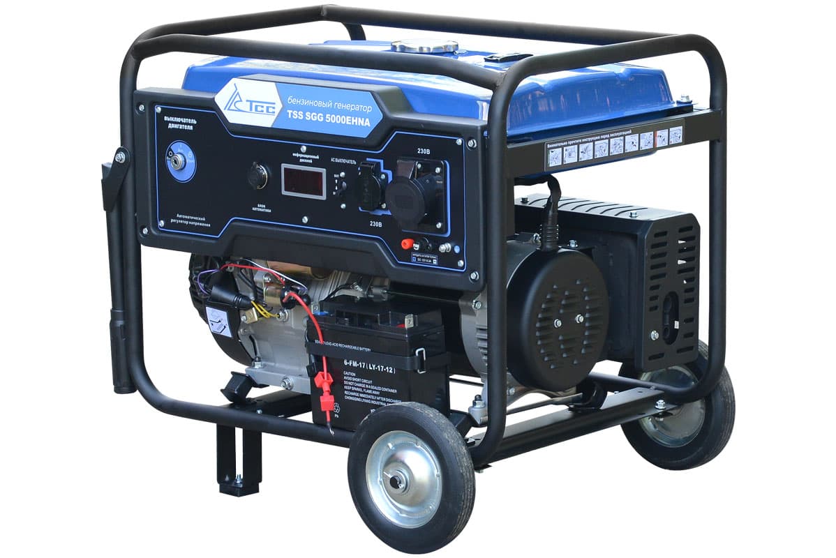 Бензогенератор TSS SGG 5000EHNA Duplex